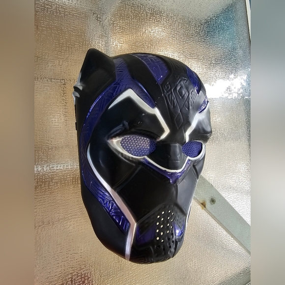 Marvel Black Panther Costume Kids 8-10 Mask Suit Avengers Hero Cosplay Halloween - Picture 5 of 10